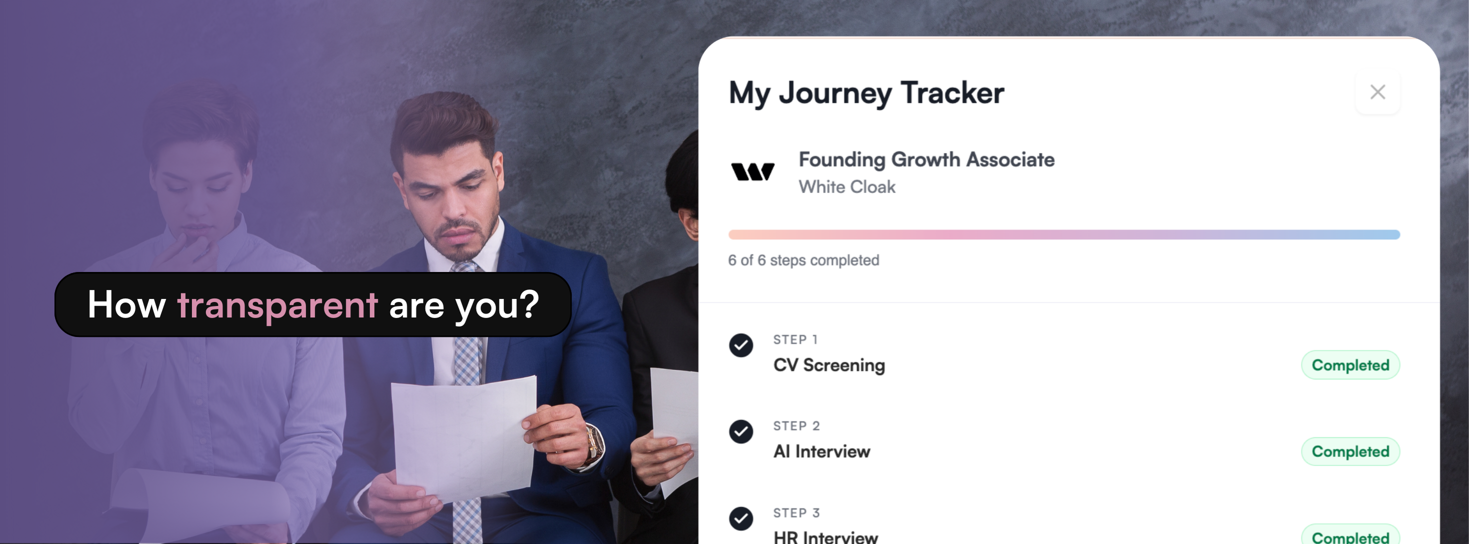 How transparent are you?